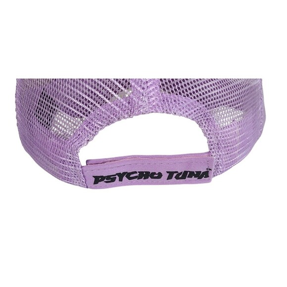 Psycho Tuna Trucker Mesh Snapback Hat Lavender And Black Adult One Size NWT - Picture 7 of 9